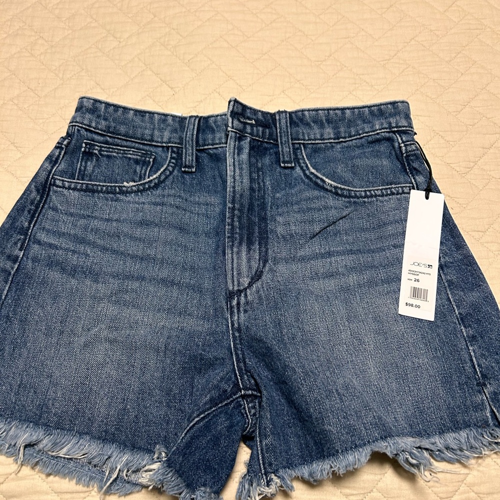 Joes jeans brand new denim shorts size 26